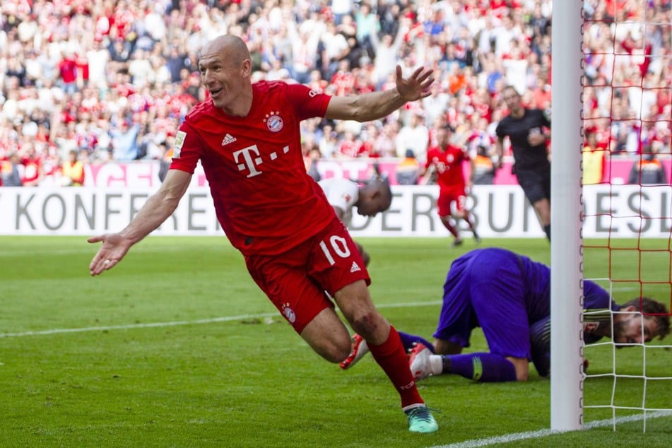 Einer der besten Offensiven, den die Bayern je hatten: Holland-Star Arjen Robben (41).