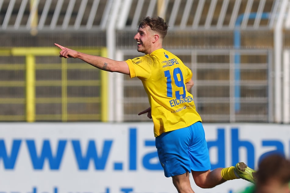 Noel Eichinger (23) könnte möglicherweise schon beim Hinspiel gegen Havelse wieder auf dem Platz stehen.