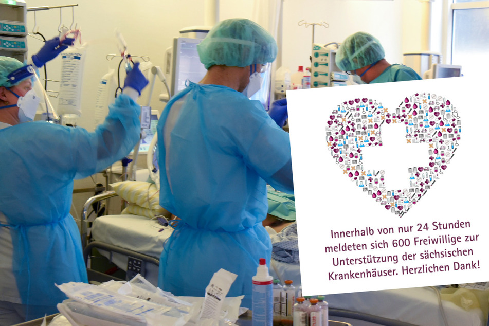 Dresden: Nach nur zwei Tagen: Mehr als 1200 Freiwillige melden sich in sächsischen Kliniken, um zu helfen!