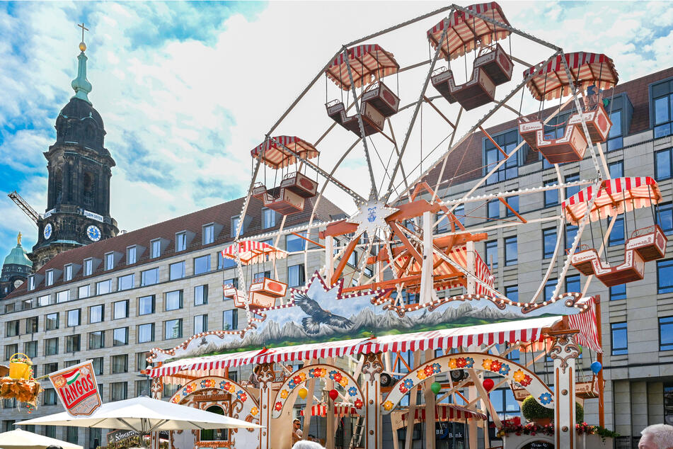 Am Sonntag endet der Dresdner Herbstmarkt.