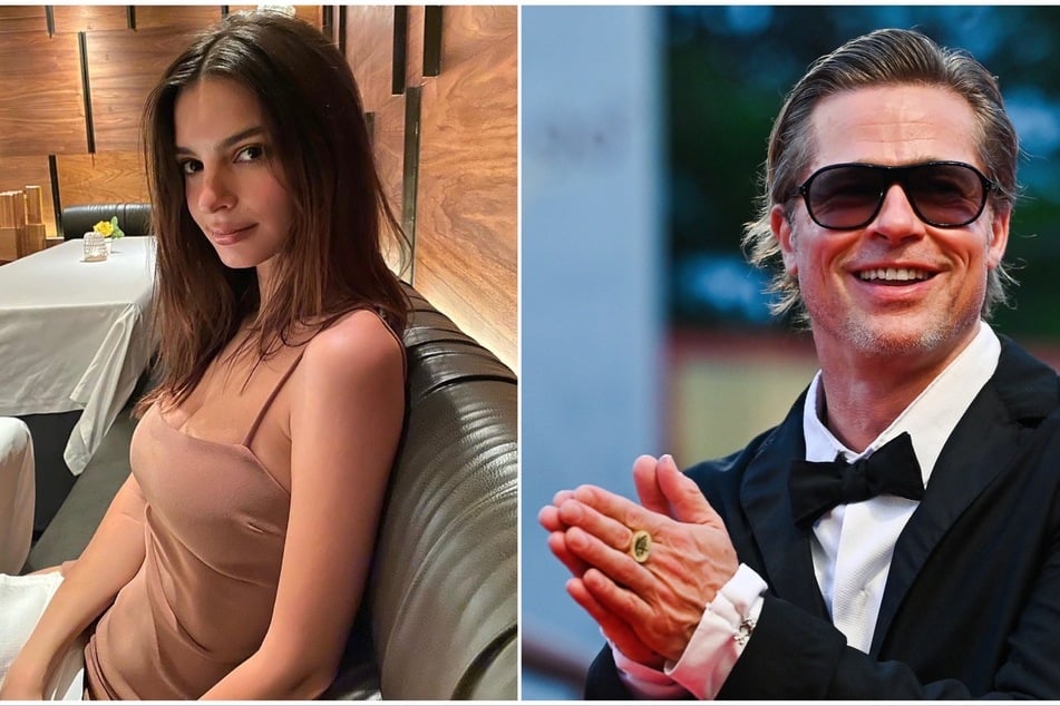 Could love be in the air for Brad Pitt and Emily Ratajkowski?