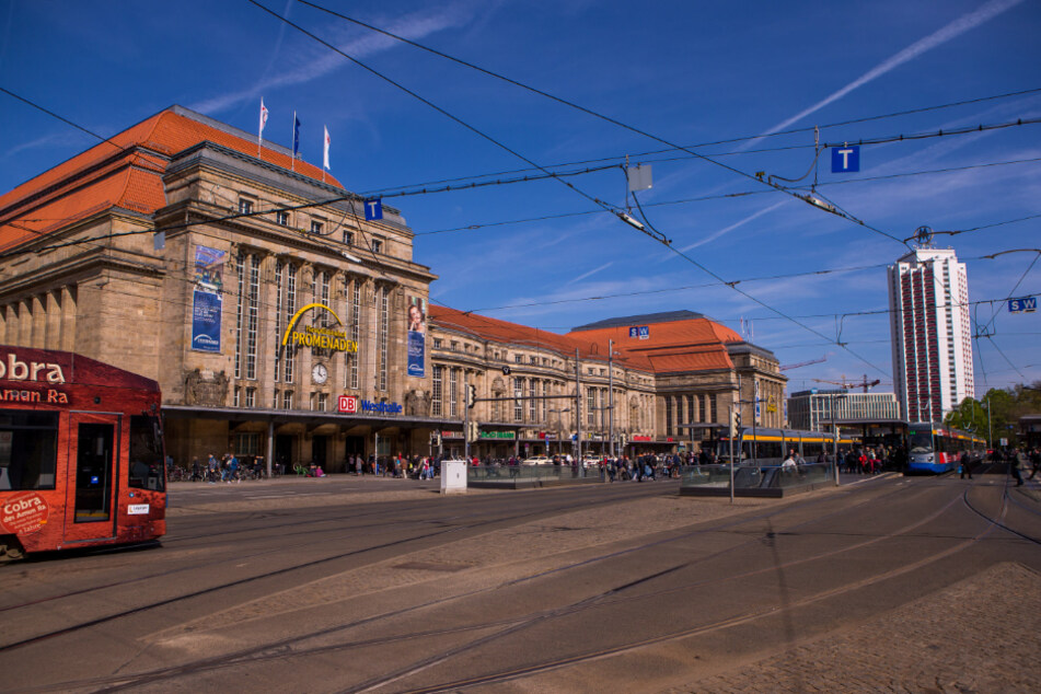 In der Nähe des Leipziger Hauptbahnhofs kam es in der Nacht zu Mittwoch zu einer Attacke auf einen 29-jährigen Libyer. (Archivbild)
