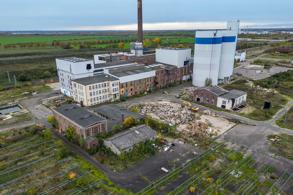 Die ehemalige Zuckerfabrik in Delitzsch. Hier soll bis 2038 das "Center for the Transformation of Chemistry" entstehen.