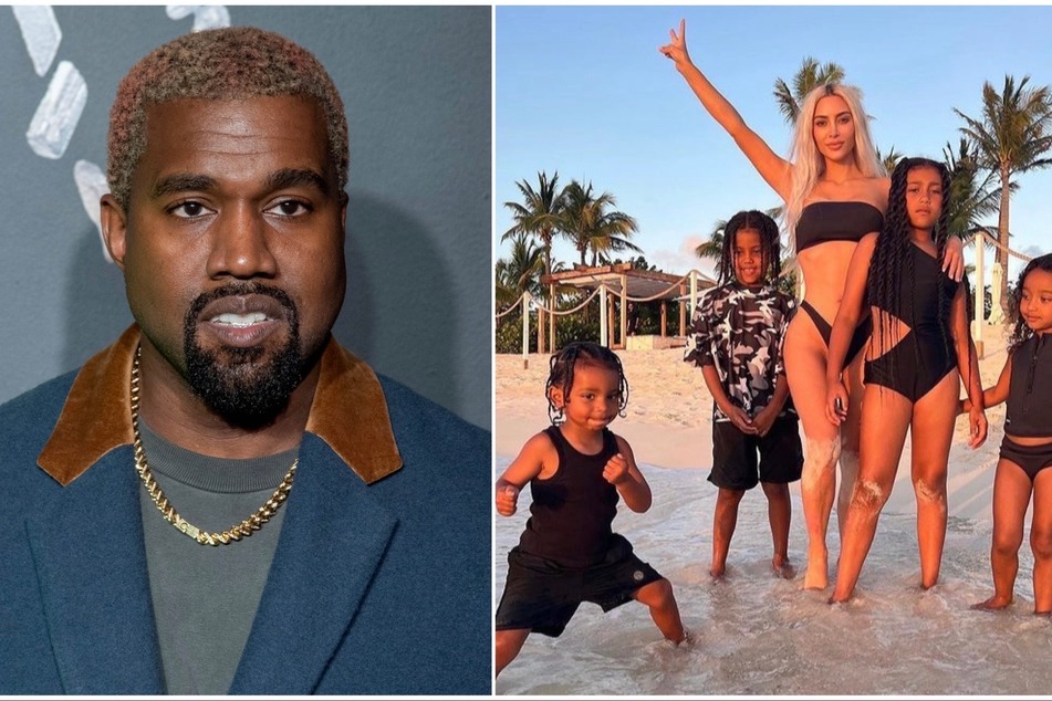 Following Kanye "Ye" West's (l) recent racist and explosive rants, Kim Kardashian has upped the security for their four kids.