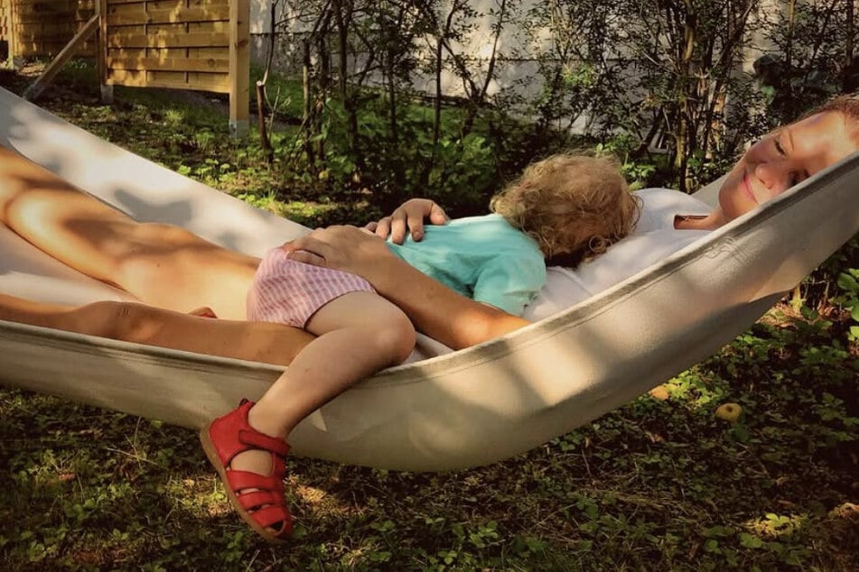 Judith Hoersch möchte für ihre Tochter ein bestmögliches Vorbild sein.