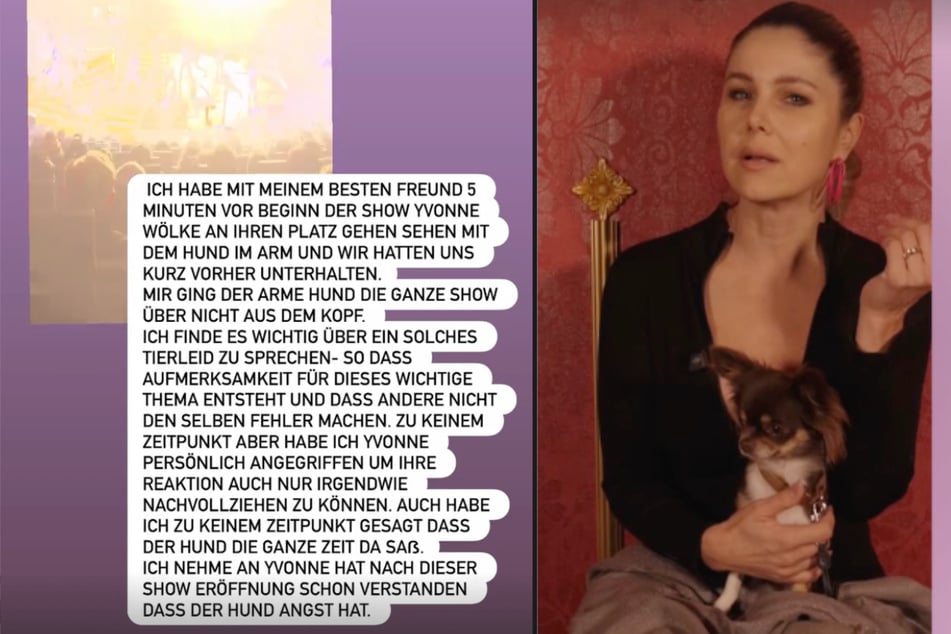 Tessa Bergmeier (36) machte sich nach eigenen Angaben Sorgen um den Hund von Yvonne Woelke (46).