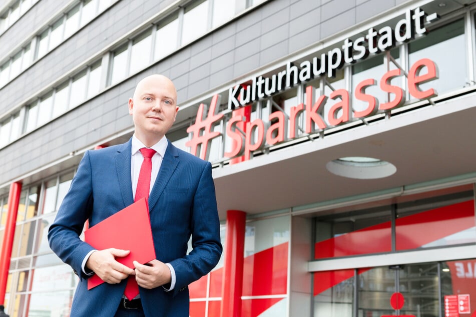 Sven Mücklich (Personalchef) sorgt mit seiner Bewerbung für Aufsehen bei der Sparkasse Chemnitz.