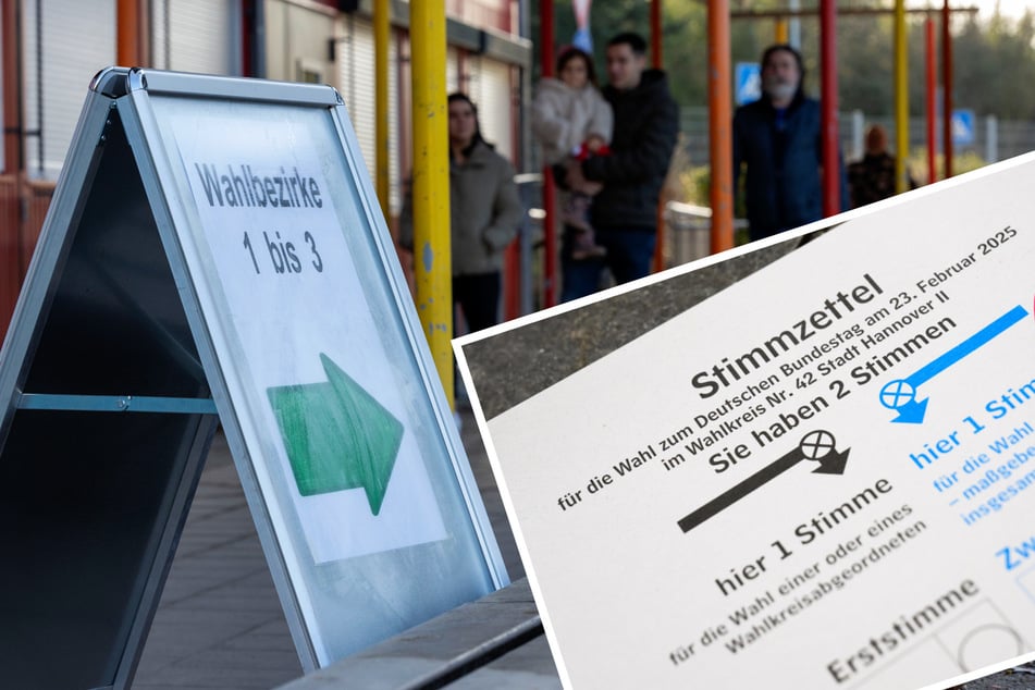 Seit 8 Uhr haben die Wahllokale in Hessen geöffnet - so wie hier in Schwalmbach im Taunus.