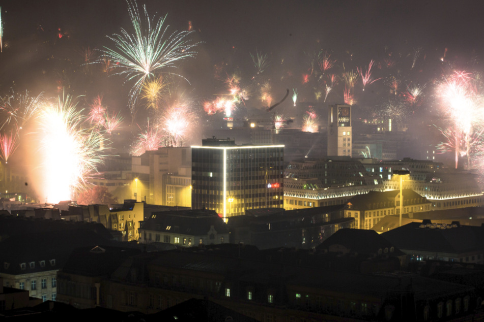 Ein derartiges Silvesterfeuerwerk in Stuttgart ist in diesem Jahr nicht zu erwarten.