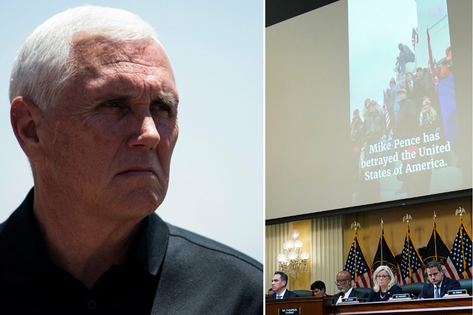 Pence was threatened by the rioters who broke into the Capitol building on January 6, 2021.