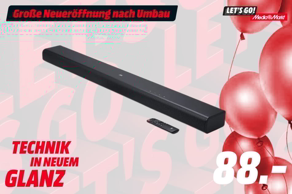 JBL-Soundbar für 88 Euro.
