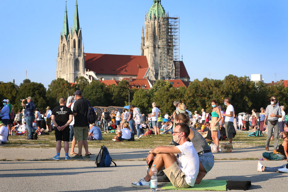 Am Sonntag darf in München wieder gegen die Corona-Maßnahmen demonstriert werden.