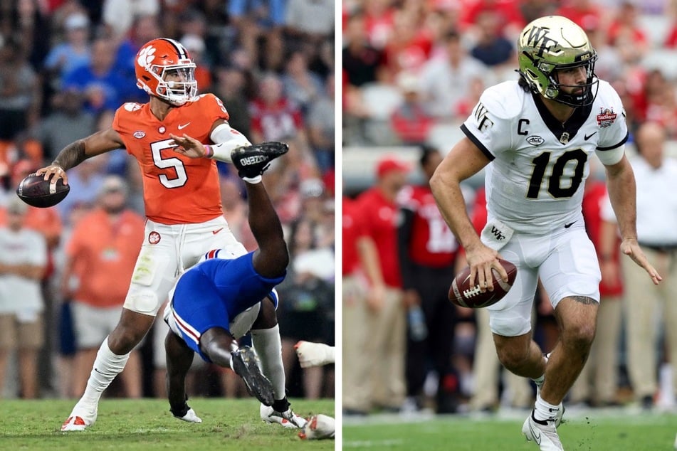 DJ Uiagalelei of Clemson and Sam Hartman of Wake Forest shined on the field during Week 4 college football as two of the top quarterbacks of the week.