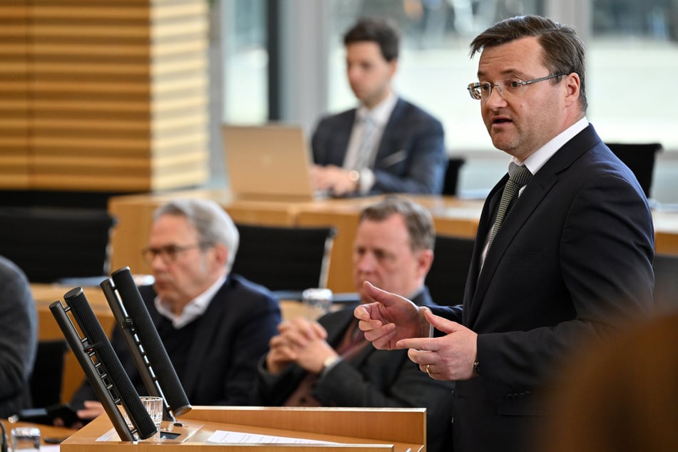 Stefan Schard (49, CDU) kritisierte die Migrationspolitik der Landesregierung scharf.