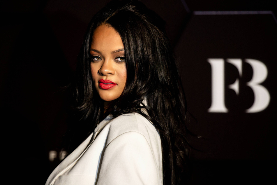 Rihanna Poses Topless In Risqué Throwback Maternity Shoot