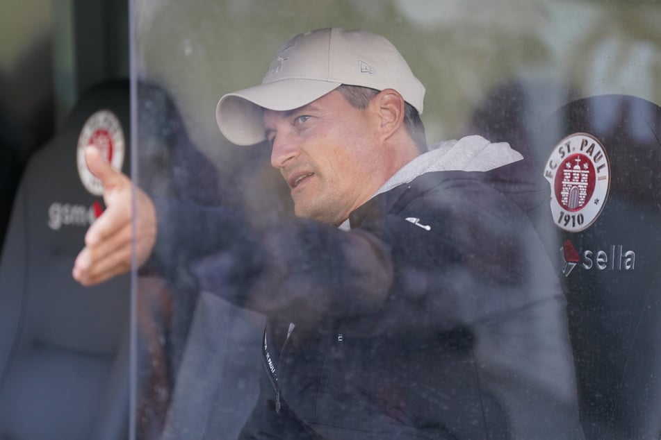 Kiezcoach Alexander Blessin (52) blickt positiv auf das kommende Heimspiel gegen Borussia Mönchengladbach.