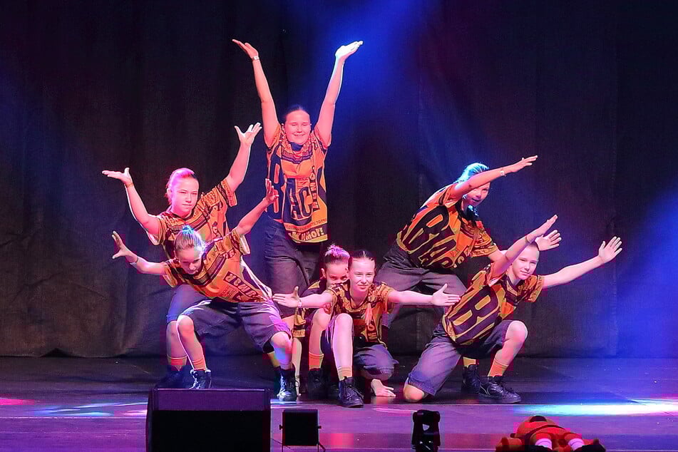 DDP-Cup 2025: Mit am Start in der Kategorie HipHop Kids - die "Lunatics" aus Potsdam.