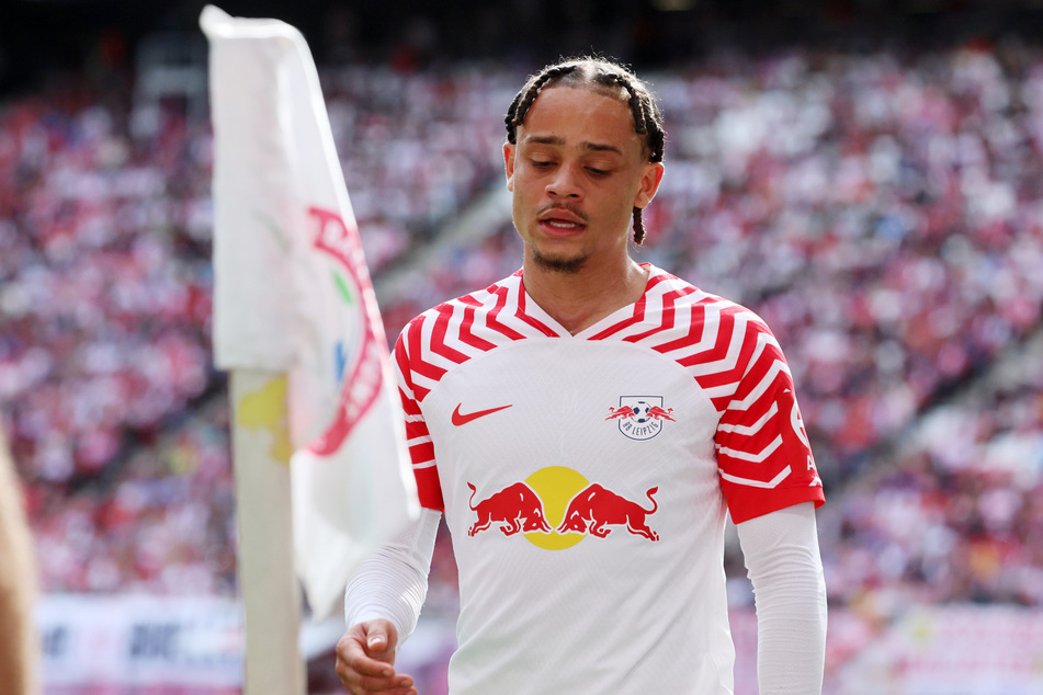 Xavi Simons (21) Zukunft ist aktuell sehr ungewiss. Bleibt er bei RB Leipzig?