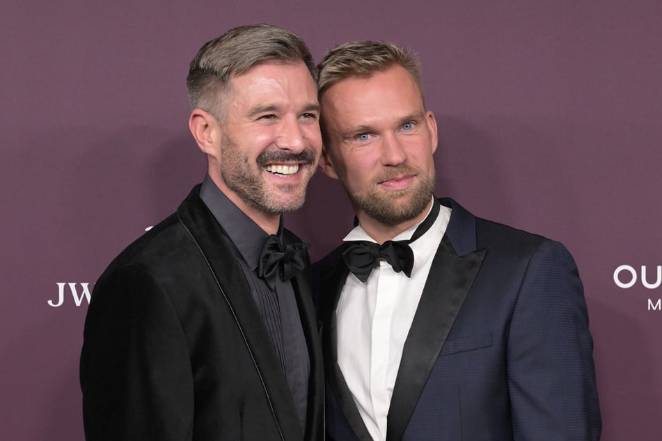 Acht Jahre waren der Moderator (l.) und sein Norman (r.) ein Paar. (Archivfoto)
