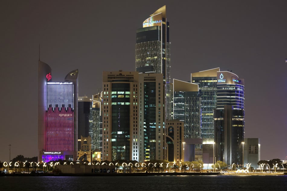 Doha ist am Donnerstag von Explosionen erschüttert worden.