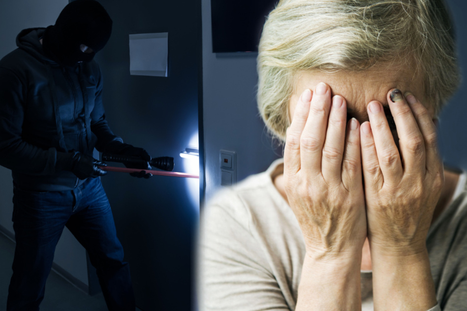 Die Seniorin (96) wurde bei dem Überfall schwer verletzt. (Fotomontage)