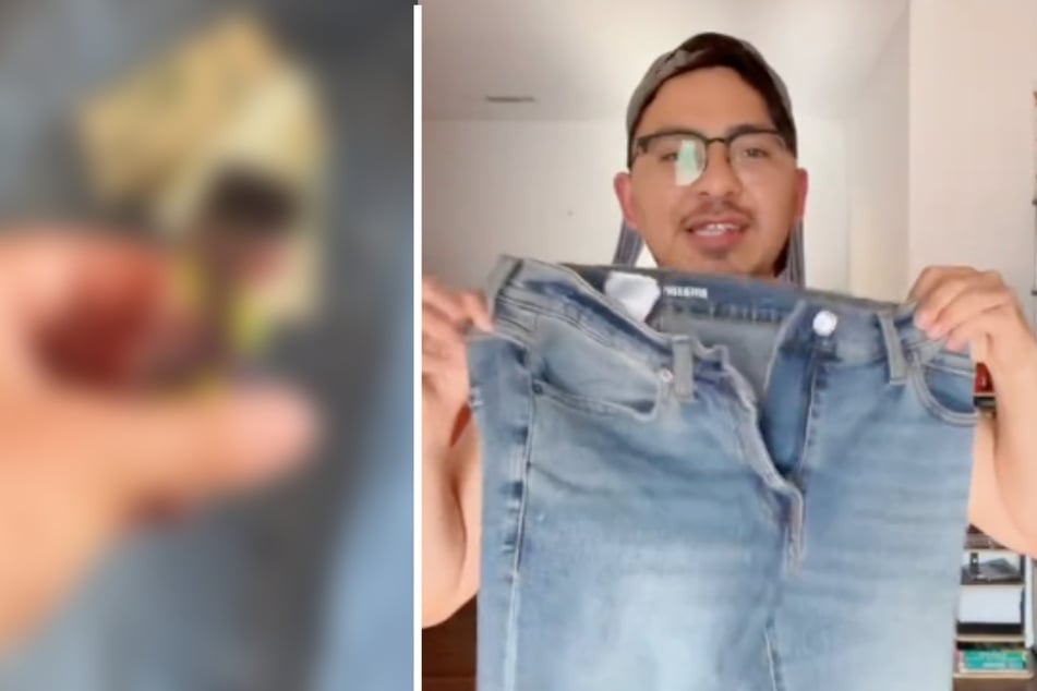 Mann bestellt sich Jeans auf Amazon: Was er in der Hosentasche findet, lasst seine Kinnlade nach unten klappen