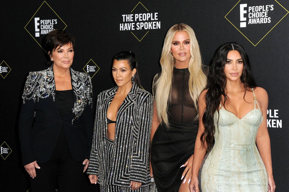 The Kardashians (from l. to r.): Kris Jenner, Kourtney Kardashian, Khloe Kardashian and Kim Kardashian.