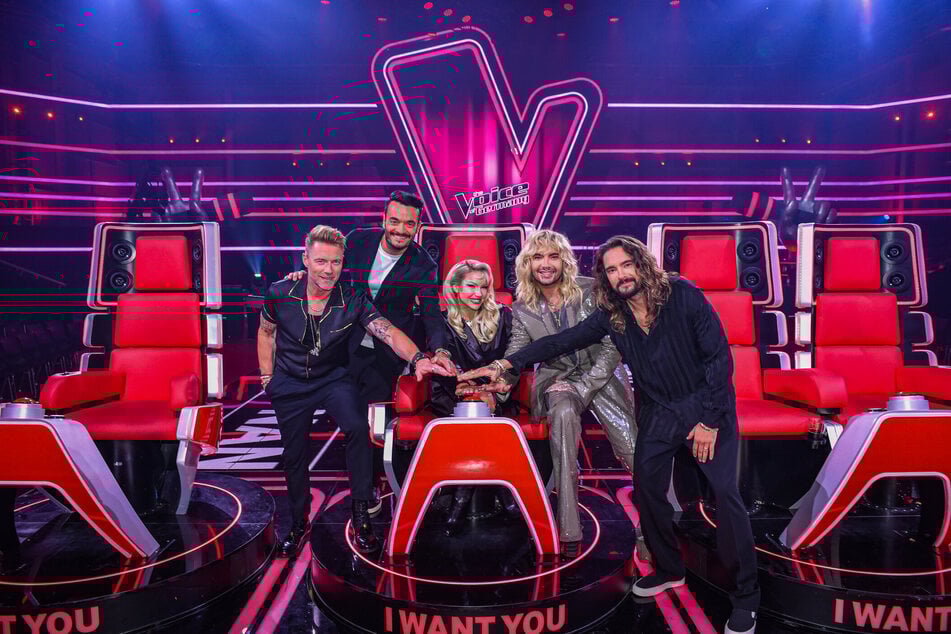 Keating (l.) war 2023 Juror bei "The Voice of Germany": "Es war eine fantastische Erfahrung", so der Sänger am Dienstag. "Auch, wie das deutsche Publikum mich aufgenommen hat".