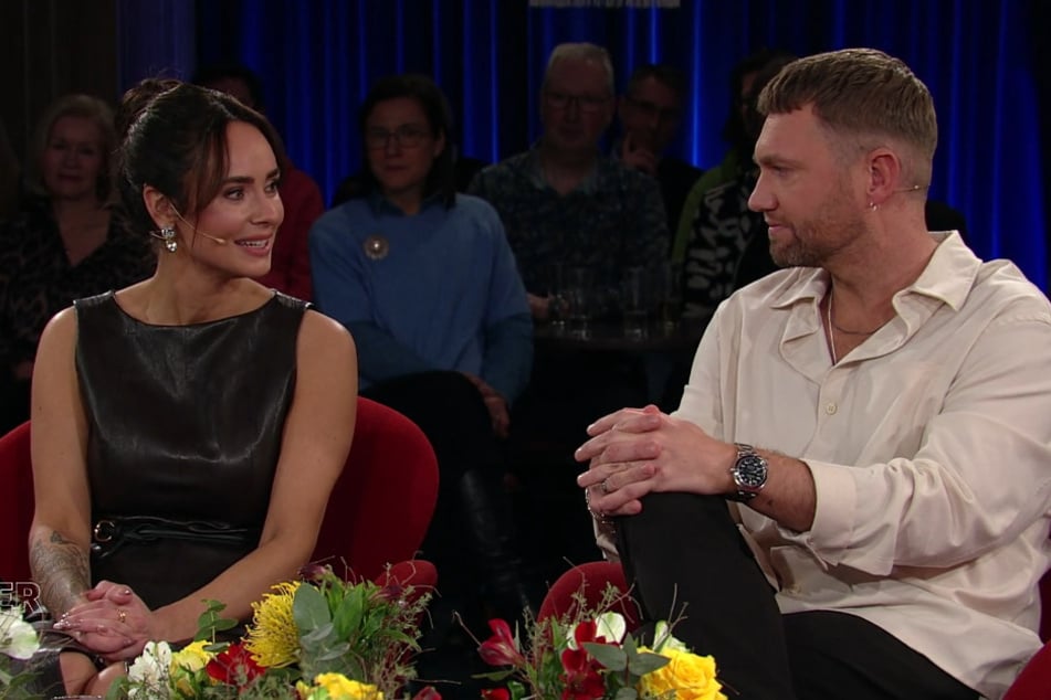 Konstantin Streifling (36) und Ehefrau Jessica (32) waren am Wochenende im "Kölner Treff" zu Gast.