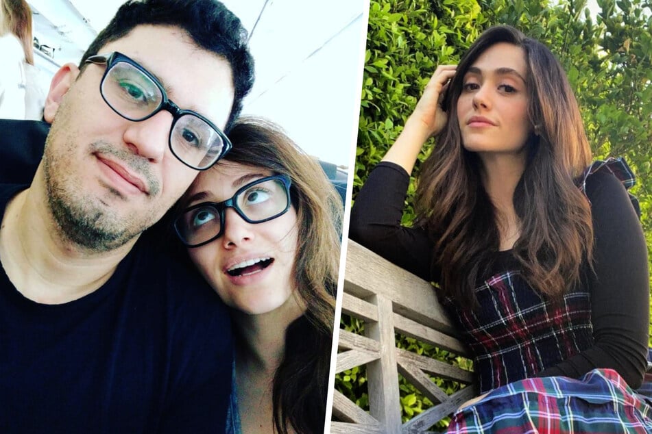 Emmy Rossum (34) just welcomed her first child with husband Sam Esmail (43)!
