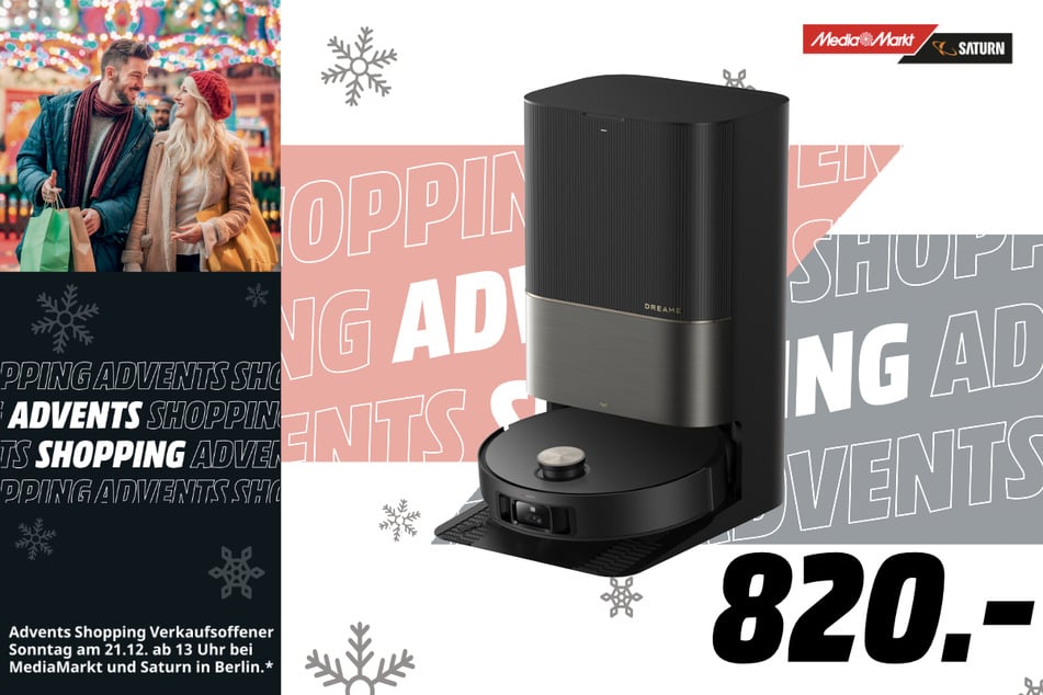 Dreame-Saugroboter X50 Ultra Complete für 820 Euro.