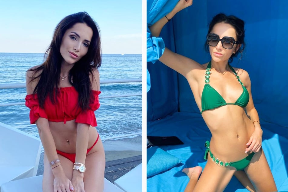 Als Model hat sich Anastasiya Avilova (33) auf Dessous und Bikinis spezialisiert.