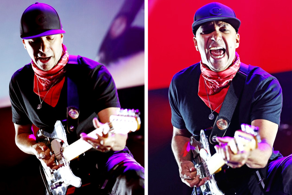 Tom Morello accidentally tackled during Rage Against the Machine concert