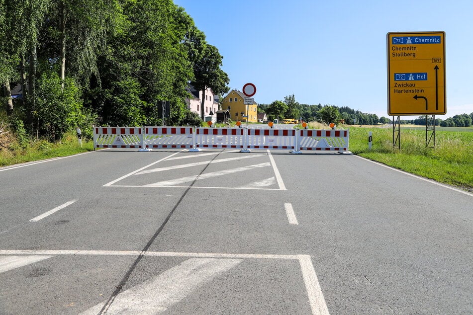Vollsperrung: Bundesstraße im Erzgebirge bis Oktober abschnittsweise dicht!