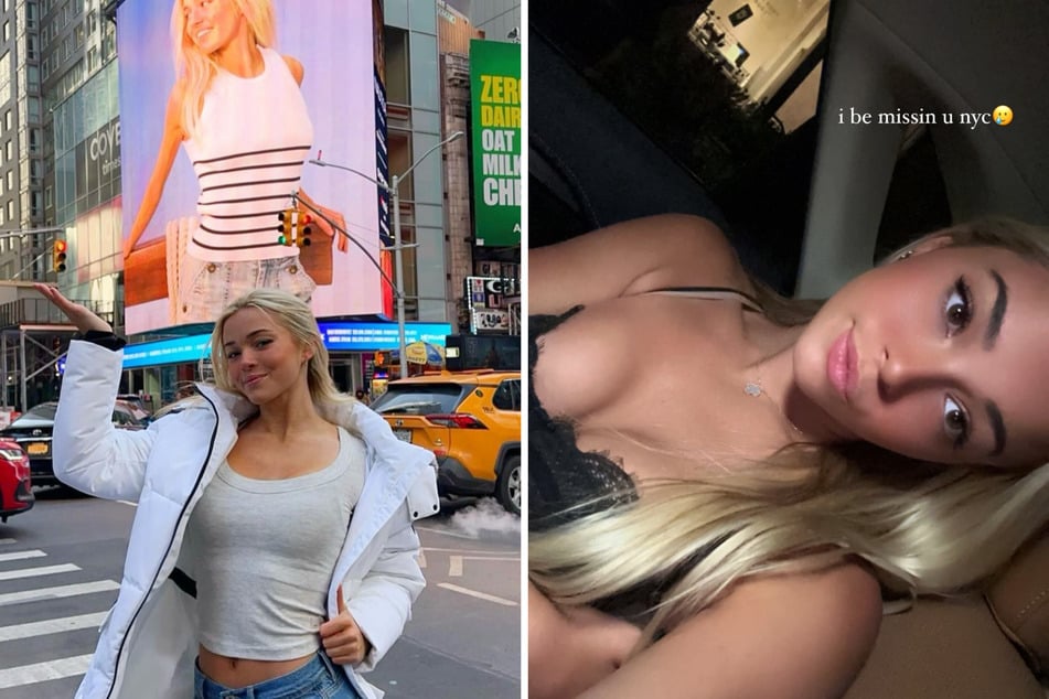Returning to Baton Rouge after a brief stint in NYC, Olivia Dunne revealed to fans on Instagram that she's feeling the void left by Manhattan's vibrant streets.
