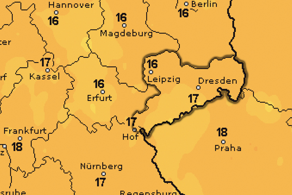 In Sachsen wird es am Dienstag frühlingshaft mild.