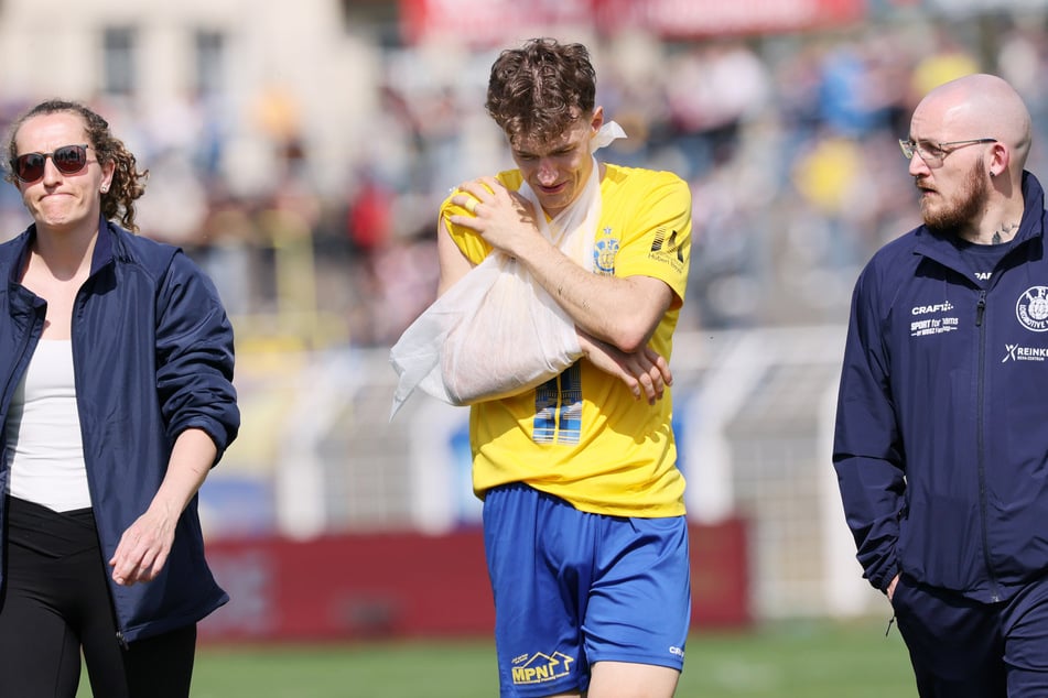 Unter Tränen musste Arcalean am Samstag ausgewechselt werden. Da war ihm wohl schon klar, dass die Saison gelaufen ist.