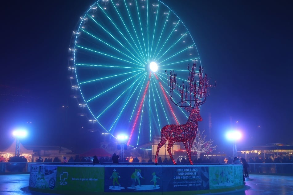 Vom Riesenrad hat man wie immer einen tollen Panoramablick auf die Stadt.
