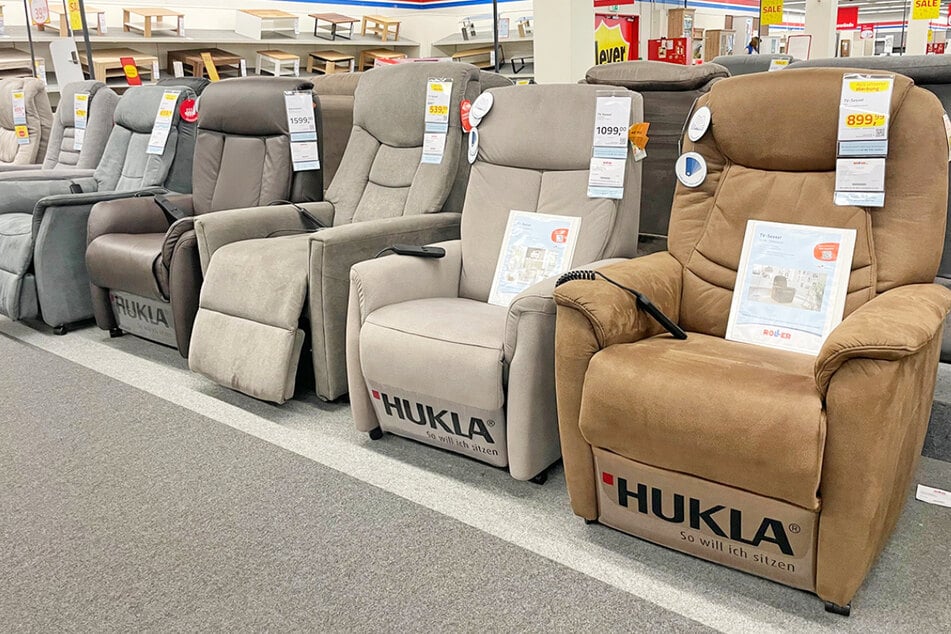 Hier warten kurzzeitig 40 Prozent Nachlass auf Betten, Sofas und Sessel