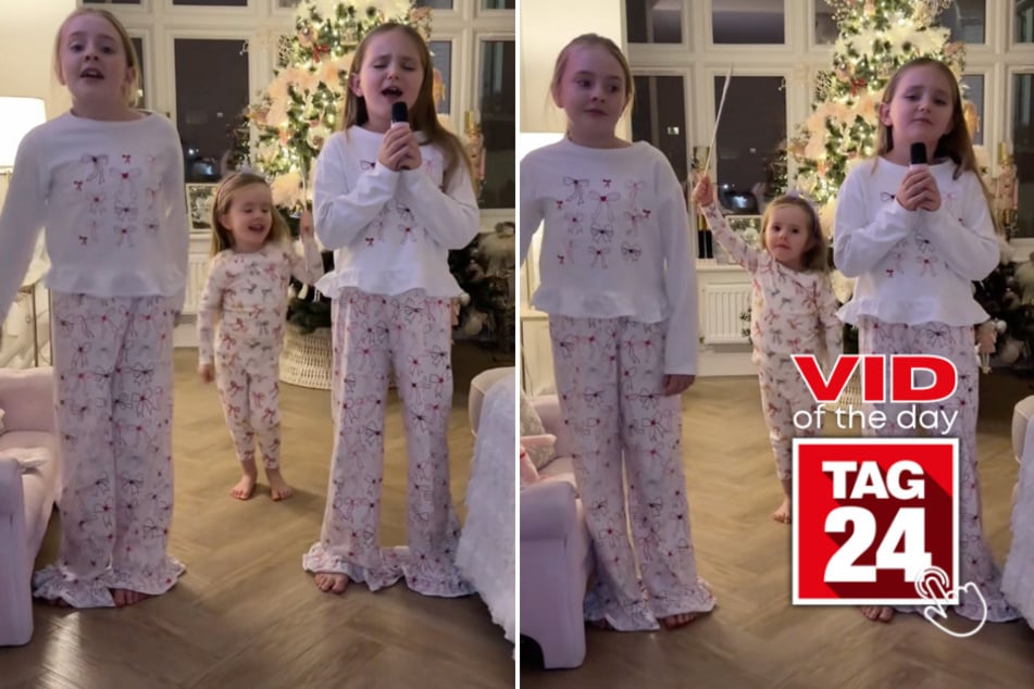 viral videos: Viral Video of the Day for December 1, 2025: Tiny singer steals the show in Christmas PJ performance