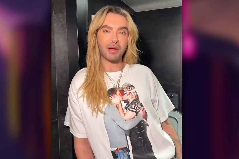 Tokyo-Hotel-Frontmann Bill Kaulitz (35) Meredot Sich at Einem Tiktok-Video Bei Rapper Ski Actgu (27).