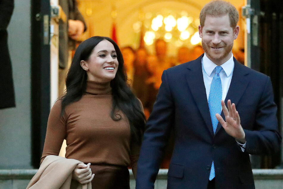 On the move again: Prince Harry and Duchess Meghan now live in Santa Barbara.