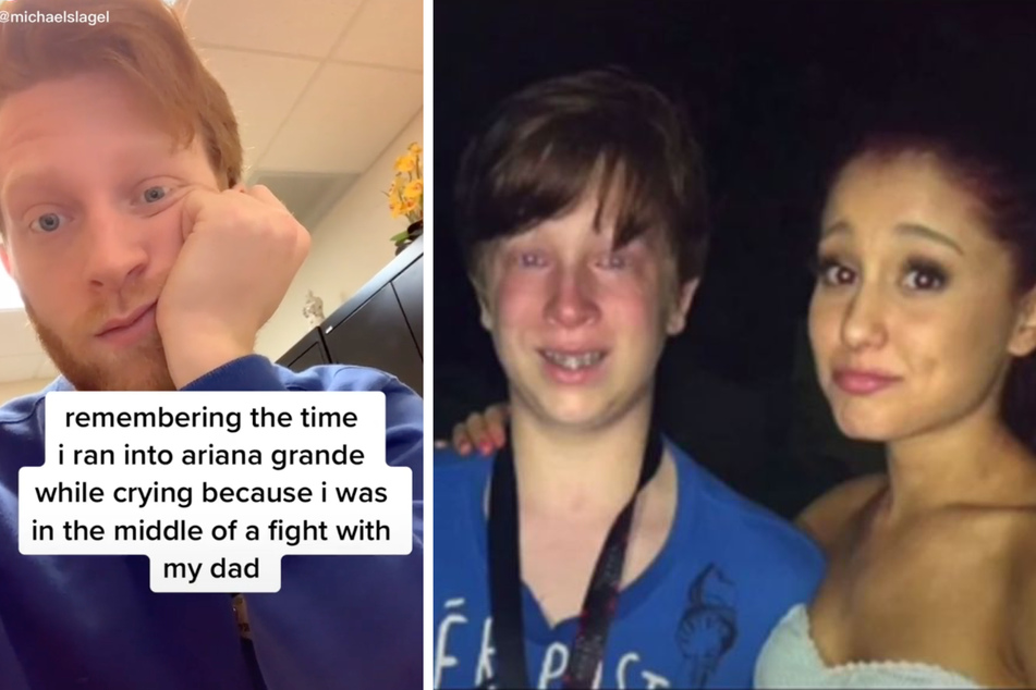 Heute kann Michael nur den Kopf schütteln, wenn er das Bild von sich und Ariana Grande (27) sieht.