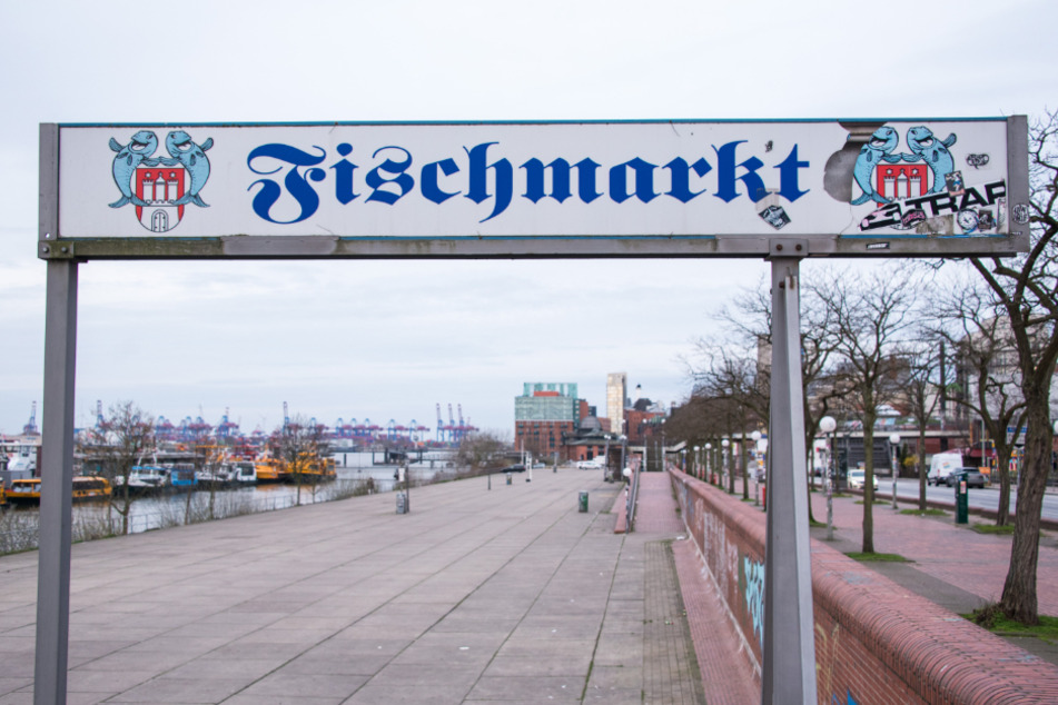 Der Hamburger Fischmarkt bleibt weiter geschlossen.