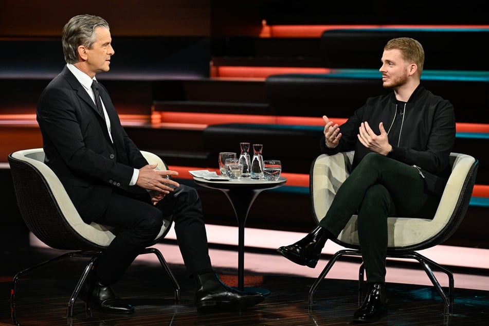 Gastgeber Markus Lanz (56, l.) brachte den Generalsekretär der SPD, Tim Klüssendorf (34), in Bedrängnis.