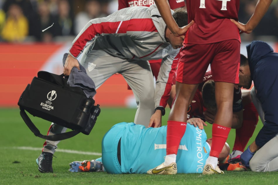 Drei Wochen nach Prügel-Angriff: Erneute Attacke auf Sevilla-Keeper in der Europa League!