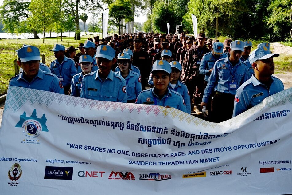 Cambodia is hosting a conference on the Anti-Personnel Mine Ban Treaty, to which the US and Russia are not parties.