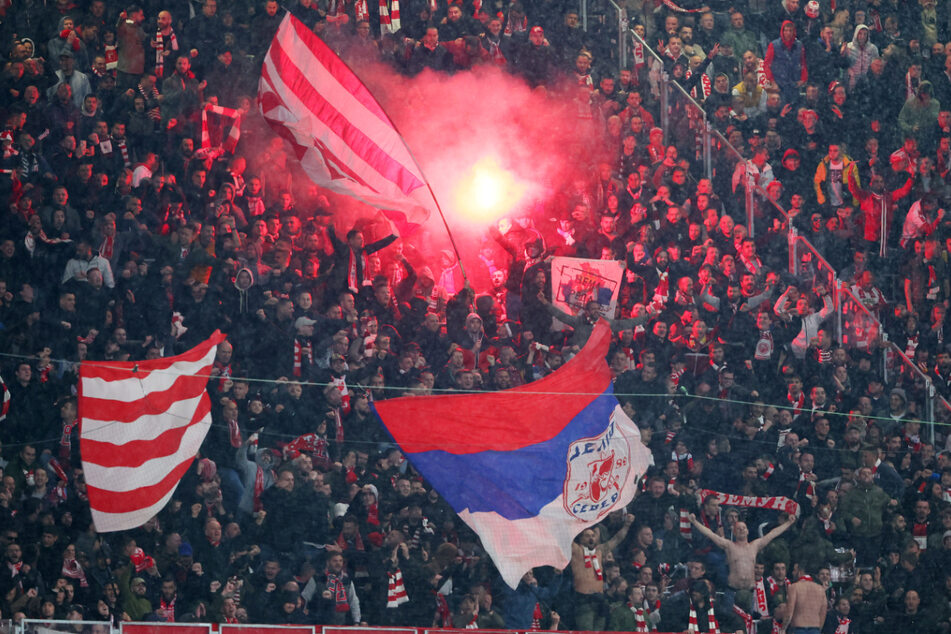 In Leipzig hatten die serbischen Fans bereits gezündelt und auch diesmal werden sie vermutlich wieder alles geben.