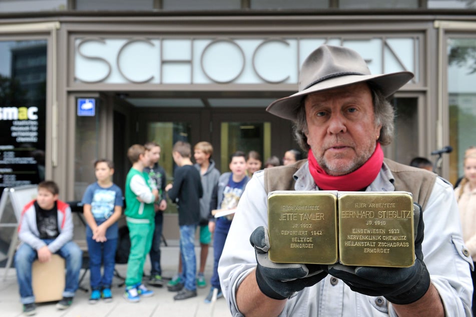 Seit 2007 werden in Chemnitz regelmäßig Stolpersteine verlegt, um an die Opfer des Nationalsozialismus zu erinnern.