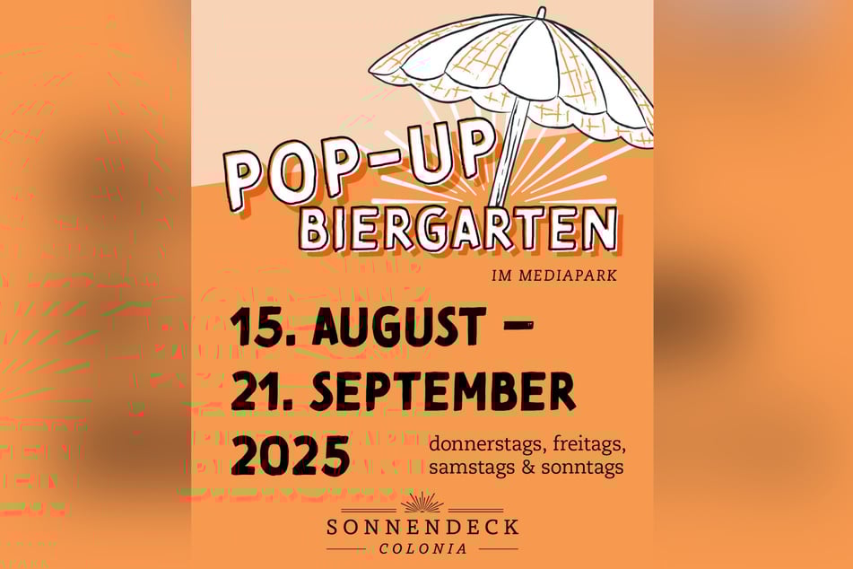 Vom 15. August bis zum 21. September lockt der Pop-up-Biergarten mit unterschiedlichen Events und leckeren Getränken.
